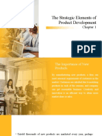 Chapter 1the Strategic Elements of Product Development