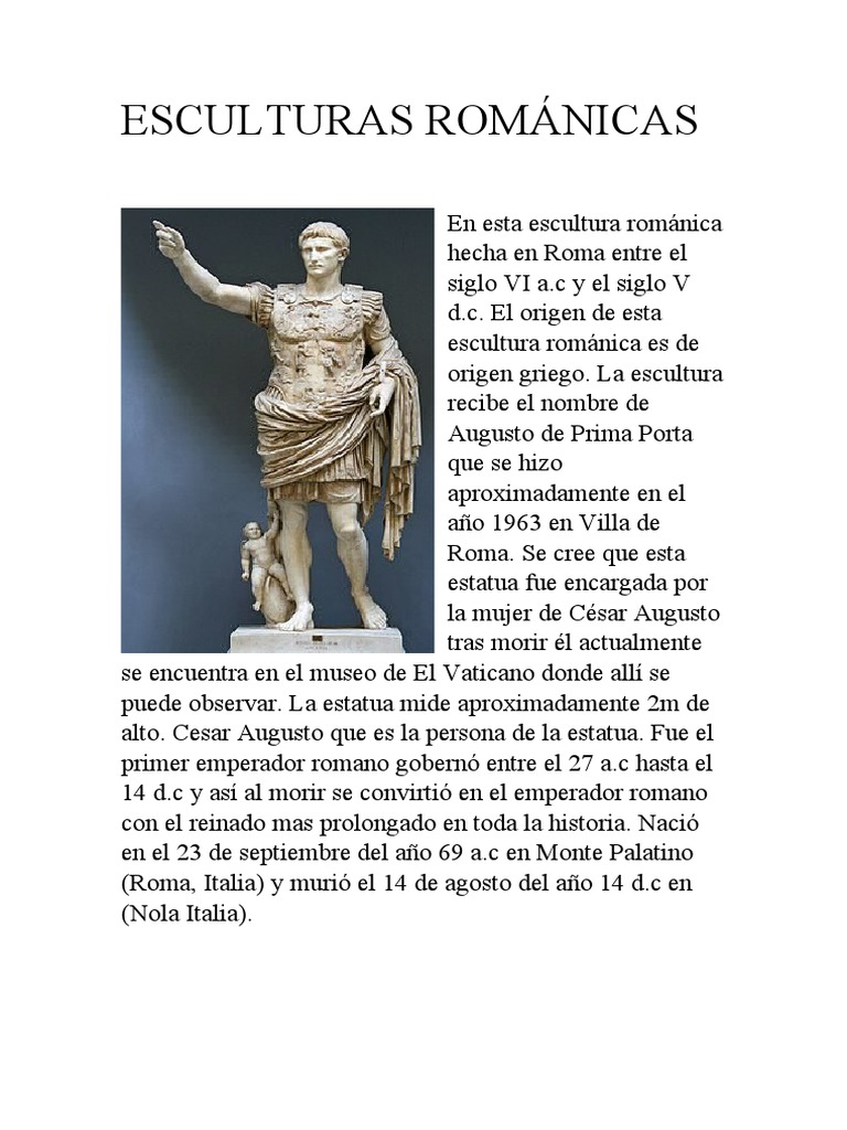 Estatua Romáica | PDF