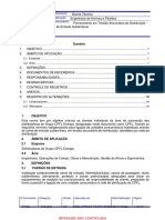 Fornecimento em tensão secundária subterrânea