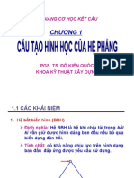 Chương 1: Bài Giảng Cơ Học Kết Cấu