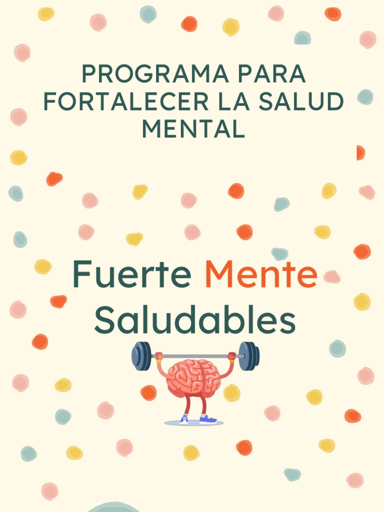 Actividades para el Día de la Salud Mental | PDF | Las emociones | Mente