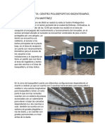 Reporte de Visita Polideportivo Ildefonso Acosta Martínez