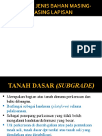 Fungsi & Bahan Tiap Lapisan