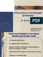 II Tipusu Diabetes Gondozas Aktualitasai