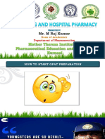 Mr. M Raj Kumar: Department of Pharmaceutics