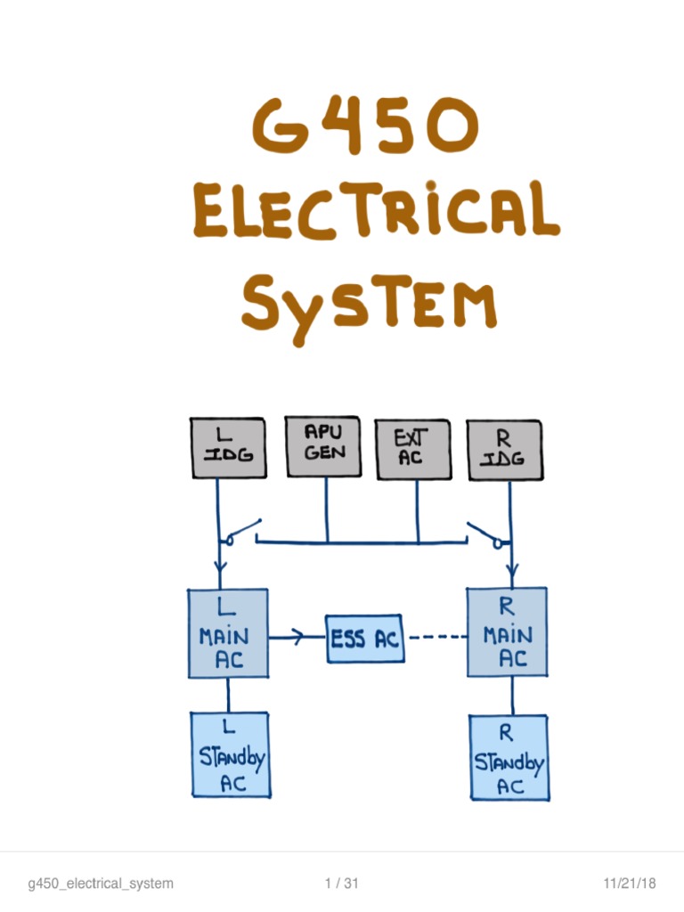 g450 Electrical System | PDF