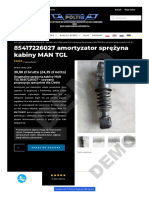 Amortyzator Sprezyna Kabiny Man TGL 85417226027