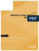 Proyecto Final Estética Decorativa: Curso