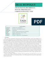 ATD16 Test de Aprendizaje y Desarrollo Infantil TADI