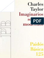 Taylor Imaginarios Sociales Modernos PDF
