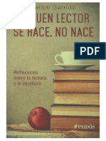 Introducción El Buen Lector Se Hace, No Nace