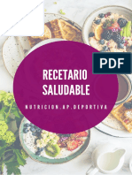 Recetas Saludables Basicas - Nutricion Ap Deportiva
