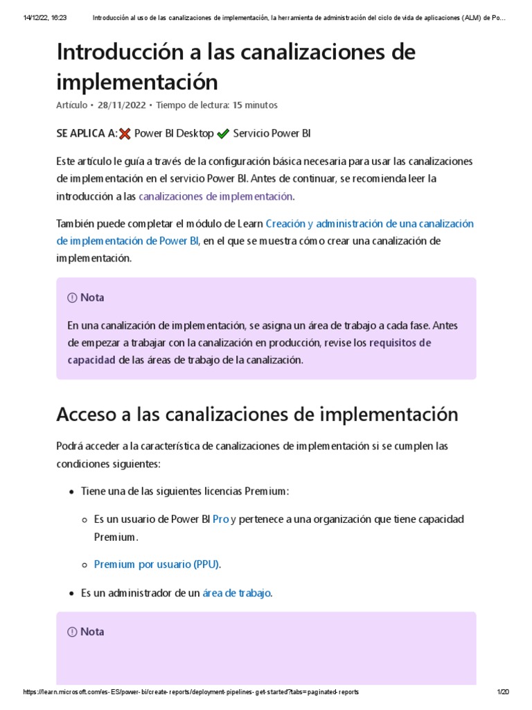 Canalizaciones De Implementación Pdf Bases De Datos Evaluación