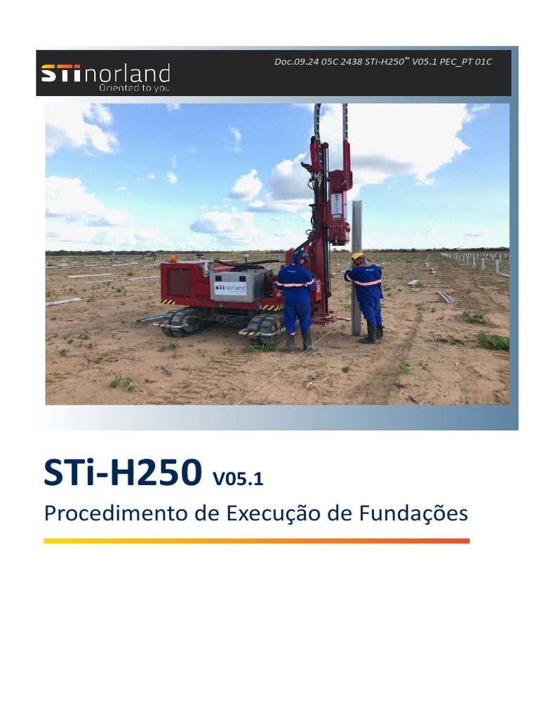 Doc.09.24 05C 2438 STi-H250 V05.1 PEC - PT 01C | PDF