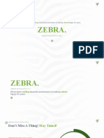 ZEBRA - Color 03 (Light Green)