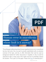 (Draeger) Human Error in Anaesthesia - Whose Fault Is It Anyway (2023)