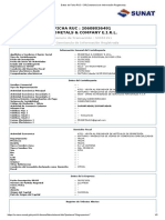 Ficha Ruc Prometals