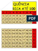 Sequencia Numerica Até 100