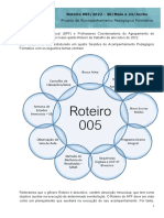 ROTEIRO 005 - 30-05 até 24-06
