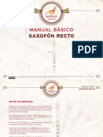 Manual Básico Saxofón Recto