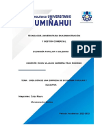 Economia Popular y Solidaria Avance Gran Tarea