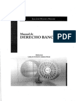 Manual de Derecho Bancario - Juan Jose Blossiers Mazzini