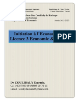 Cours Économétrie Licence3 2023