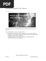 NetWorker+Integration+Workshop VMware