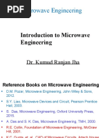 Introucuction To Microwave Engineering