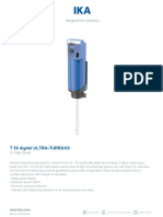 Data Sheet T 50 Digital ULTRA-TURRAX