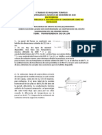 Transferencia de calor en diseño de horno y pared de madera