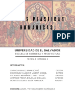 Informe Artes Plasticas Romanicas