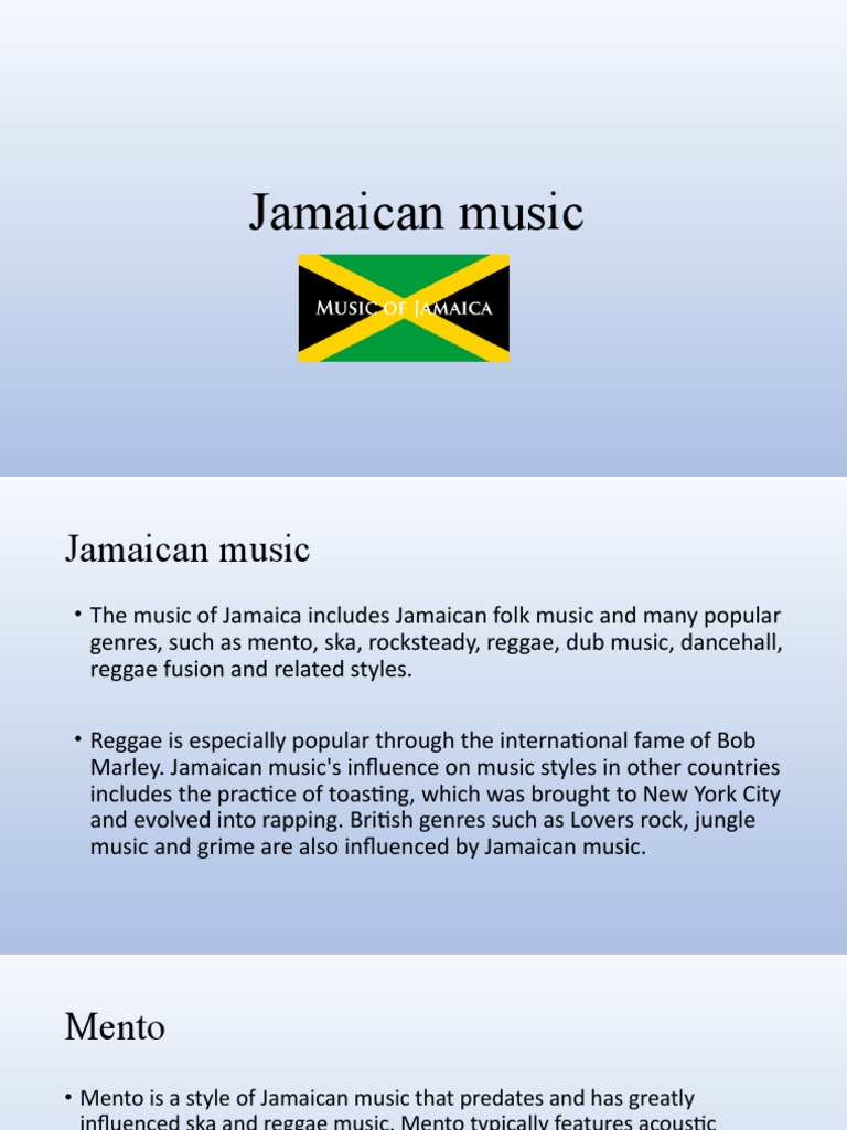 Jamaican Music | PDF | Popular Music | Reggae