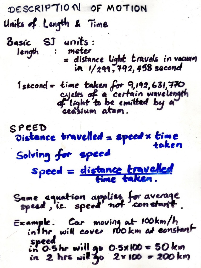 Linear Motion Topic 2 | PDF