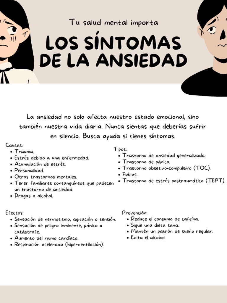 Síntomas y Efectos de la Ansiedad | PDF | Relaciones personales ...