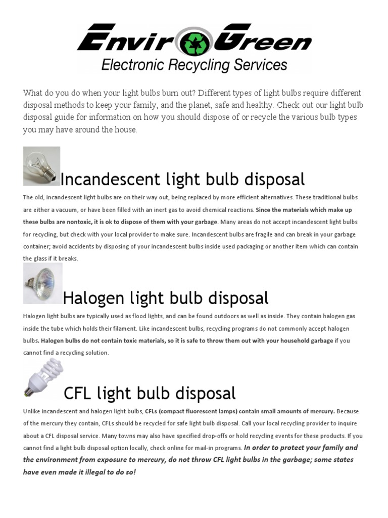 What Do You Do When Your Light Bulbs Burn Out PDF Compact