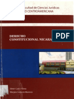 Derecho Constitucional Nicaragüense