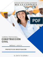 Instituto Isabel La Católica proyecto investigación construcción civil