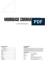 Moonbase Commander: PC Instruction Manual