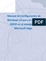 Manual Configuración para Windows 10 - Uso de Sidex en Microsoft Edge 3