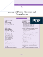 Sakaguchi RL - Chapter 5 Testing of Dental Materials