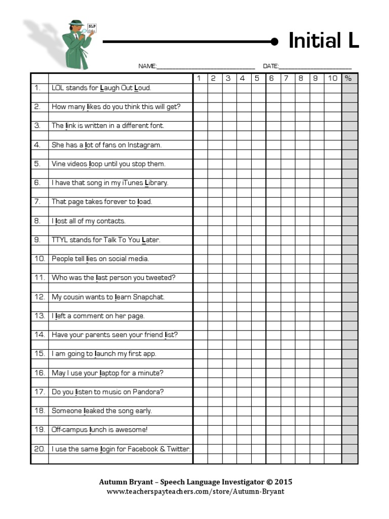 Modern L Sentence Probes 80 Total Sentences PDF Communication