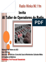 Taller Operadores Radio Minka 04/02