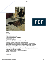Degas - Absintul