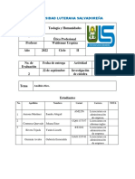 Analisis Etico de Los Valores