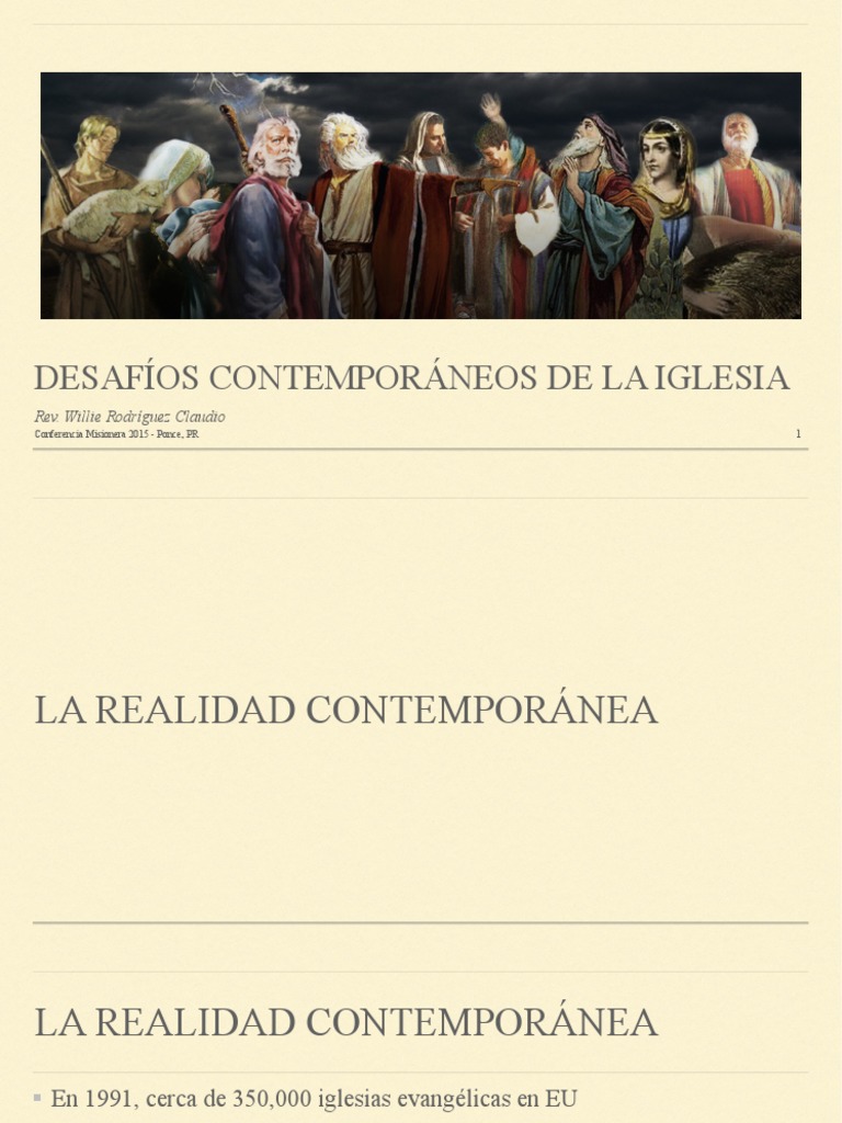 Desafíos de la Iglesia en el Siglo XXI | PDF | Iglesia Católica