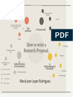 How To Write A Research Proposal.: María Jose Lopez Rodriguez