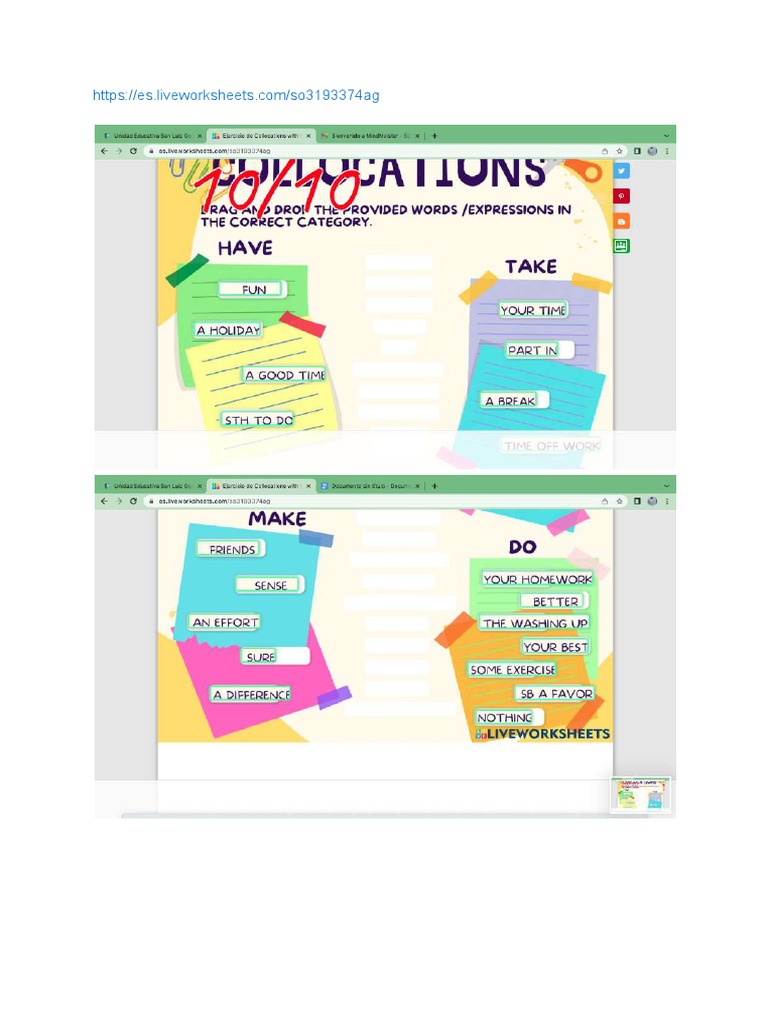 Interactive Worksheets for Learning | PDF