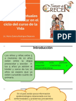 Bases Conceptuales Del Niño Escolar en El Ciclo Del Curso de La Vida