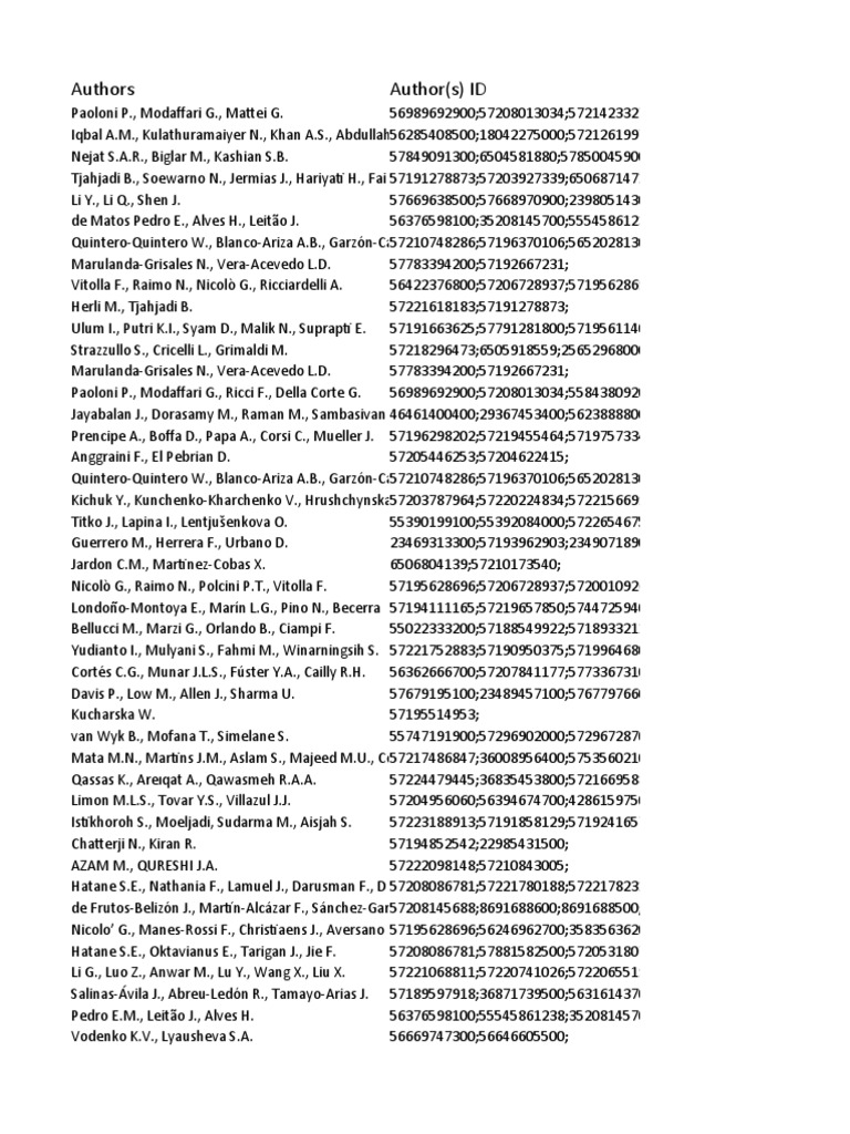 Datos Analisis Bibliométrico Pdf University Innovation
